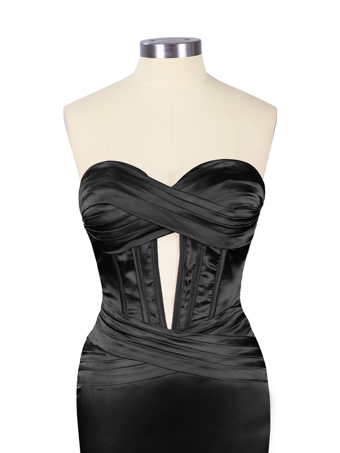 Sweetheart Corset Cutout Mini Dress 