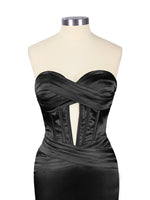 Sweetheart Corset Cutout Mini Dress 