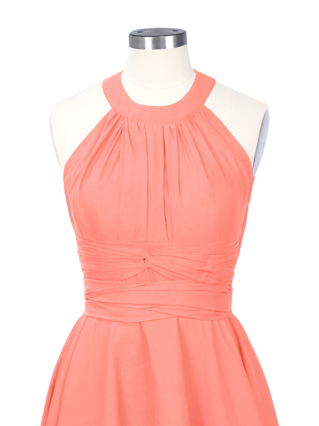 Halter Bridesmaid Dress 
