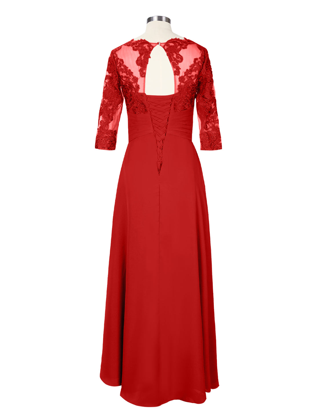 Three Quarter Sleeve Mother Dress 