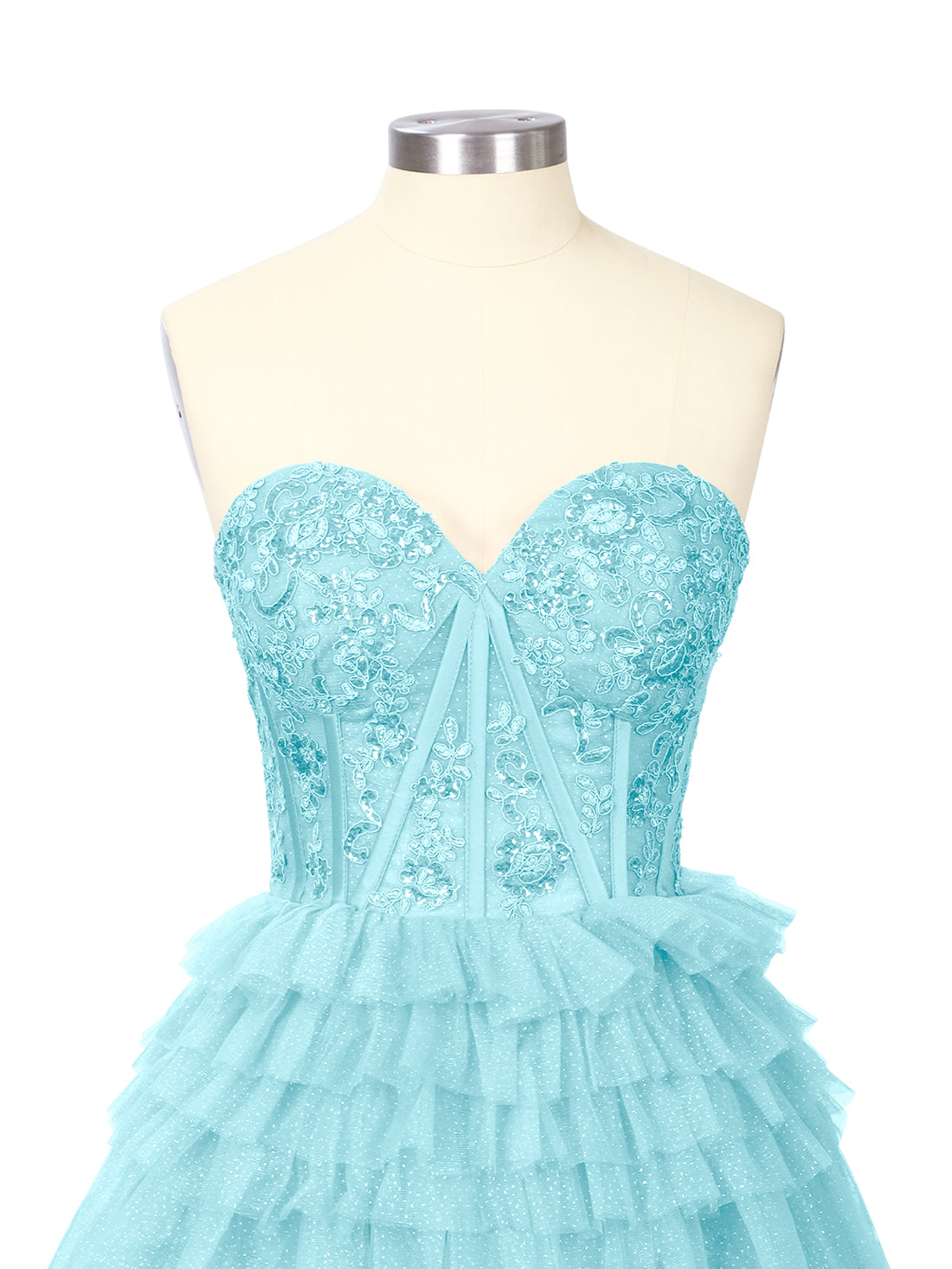 Sparkle Sweetheart Mini Gown Dress 