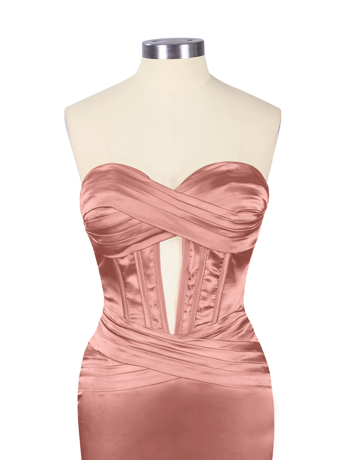 Sweetheart Corset Cutout Mini Dress 