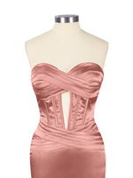 Sweetheart Corset Cutout Mini Dress 