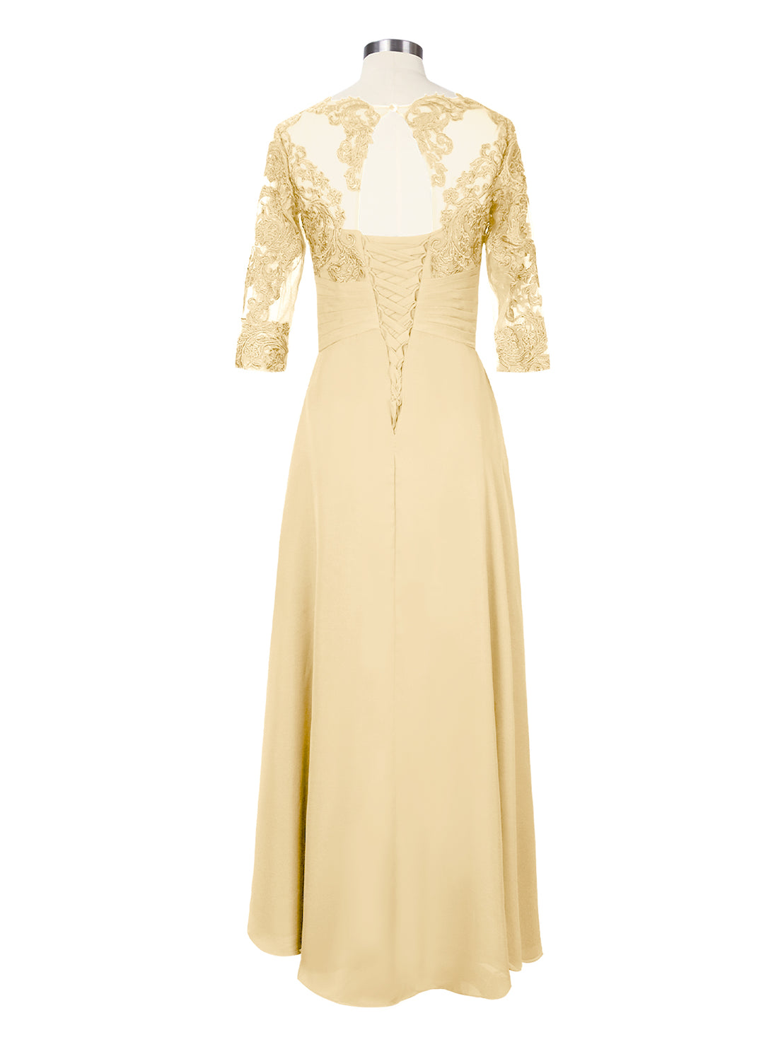 Three Quarter Sleeve Mother Dress 
