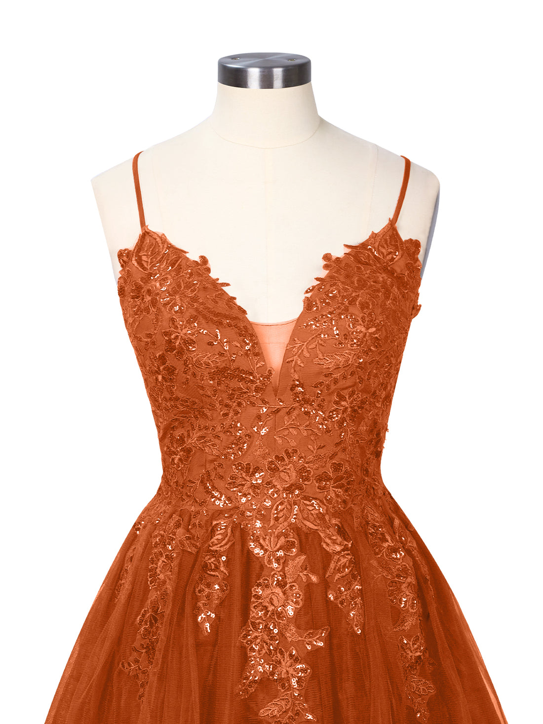 Applique Soft Tulle Mini Dress 