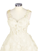 Sweetheart 3D Flower Wedding Dress 