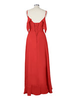 Flowy Spaghetti Bridesmaid Dress 