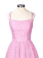 Sparkly Sequined A-line Mini Dress 