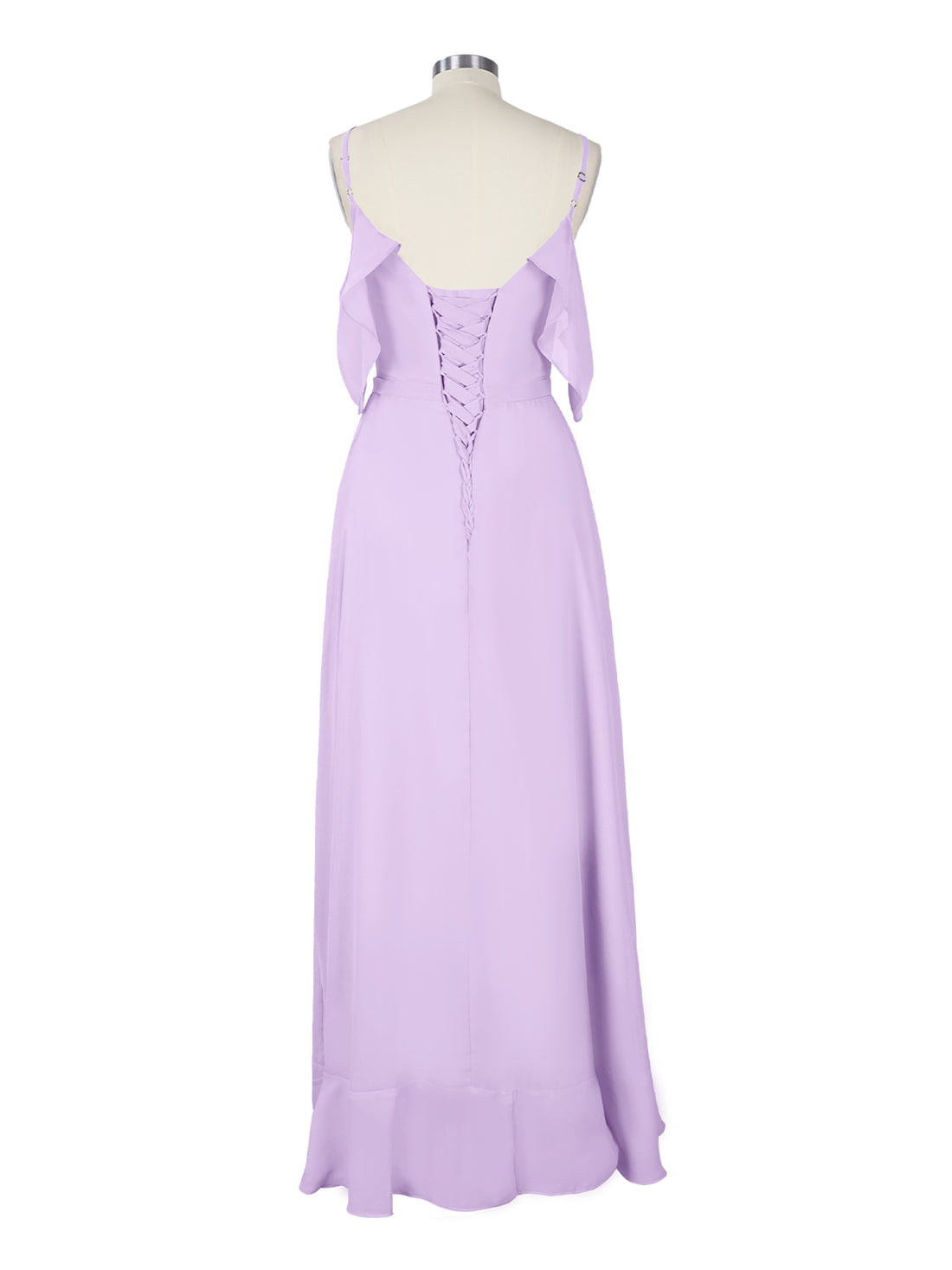 Flowy Spaghetti Bridesmaid Dress 