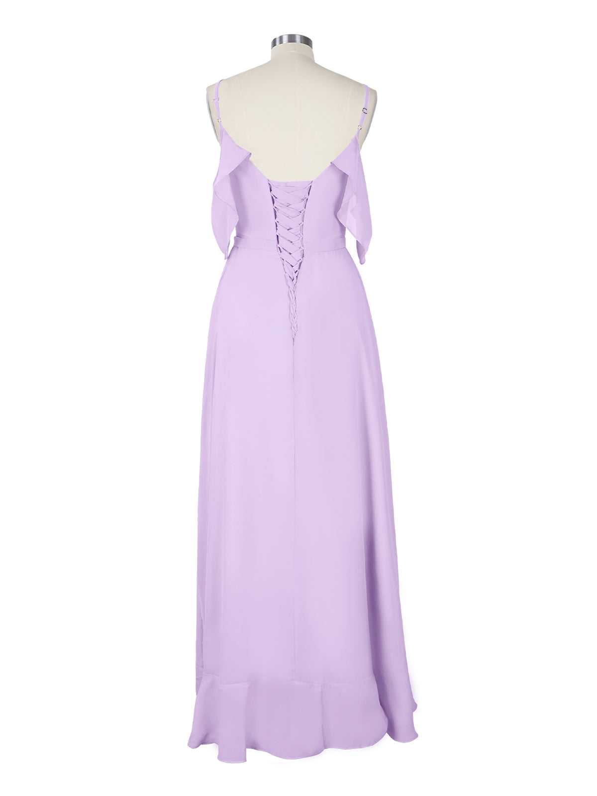 Flowy Spaghetti Bridesmaid Dress 