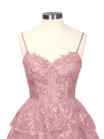 Sequin Appliques Mini Dress 