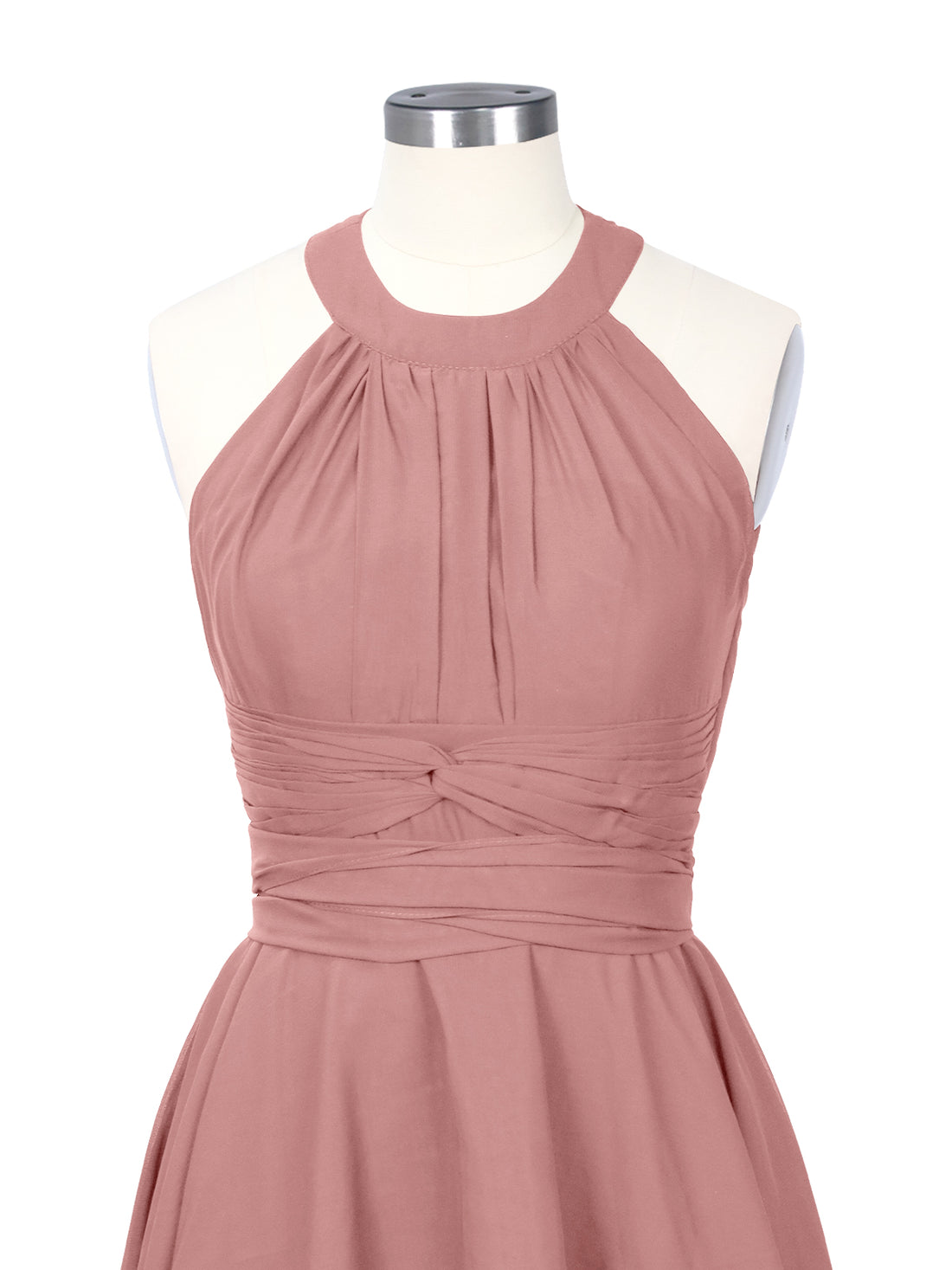 Halter Bridesmaid Dress 