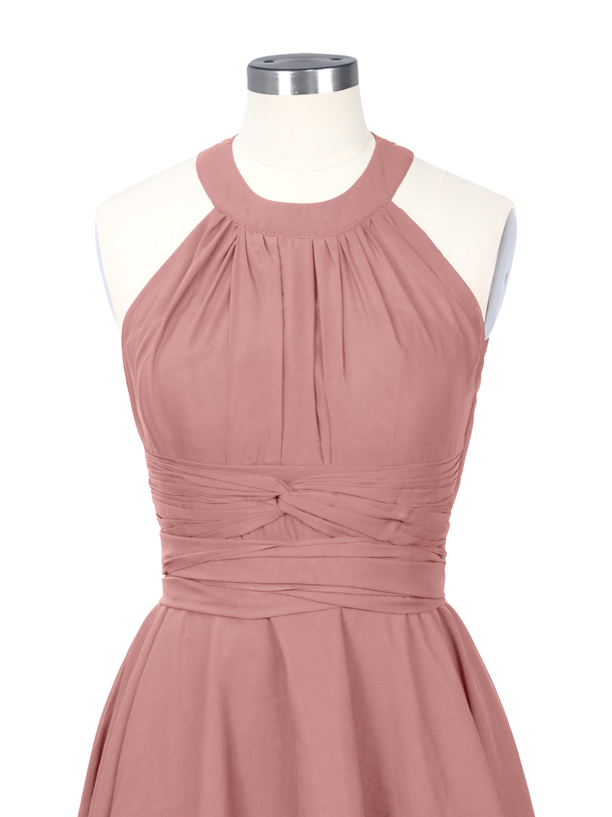 Halter Bridesmaid Dress 