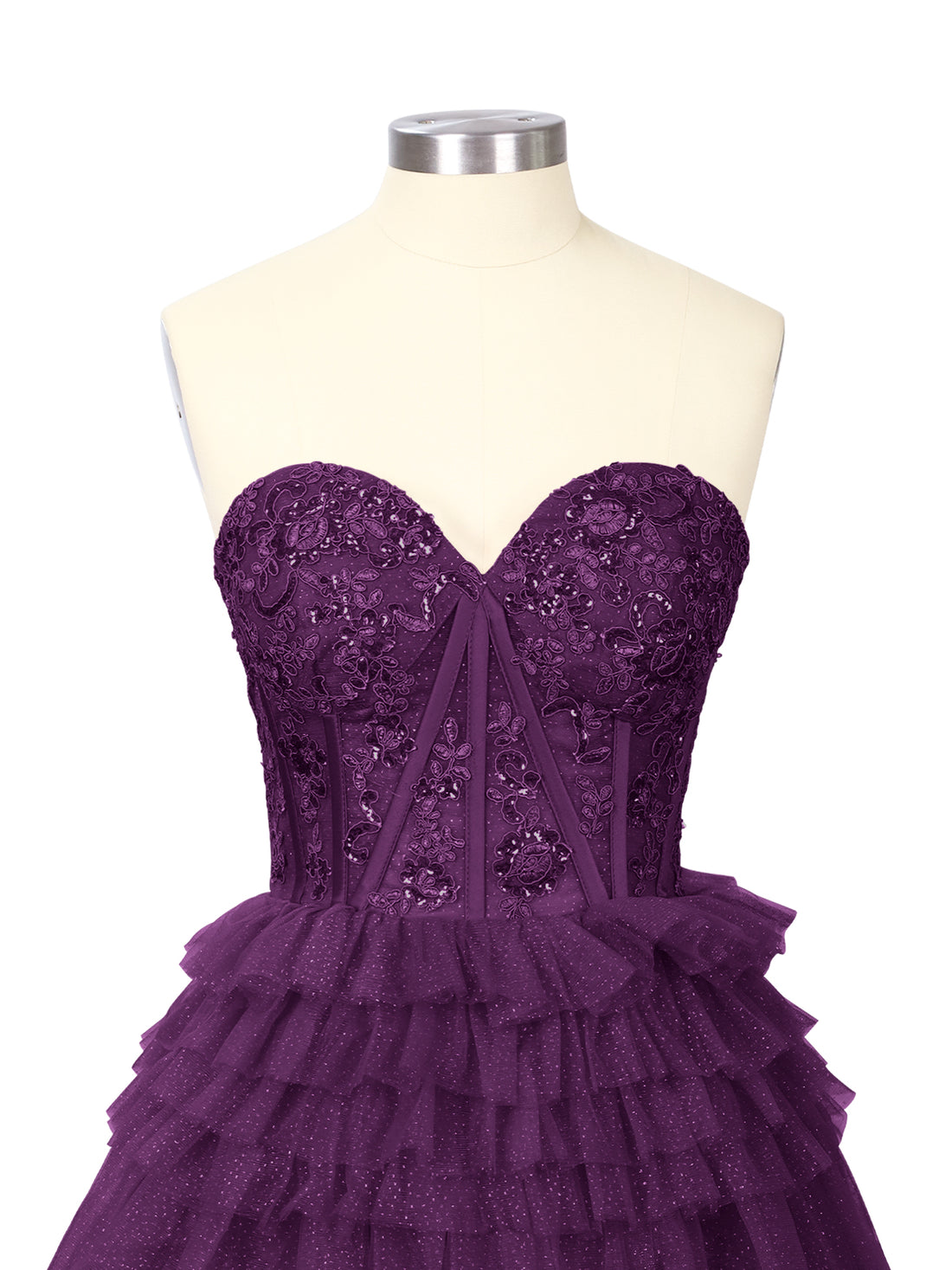 Sparkle Sweetheart Mini Gown Dress 