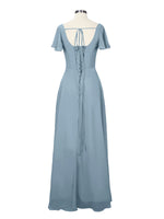Flutter Sleeves Bridesmaid Dress 