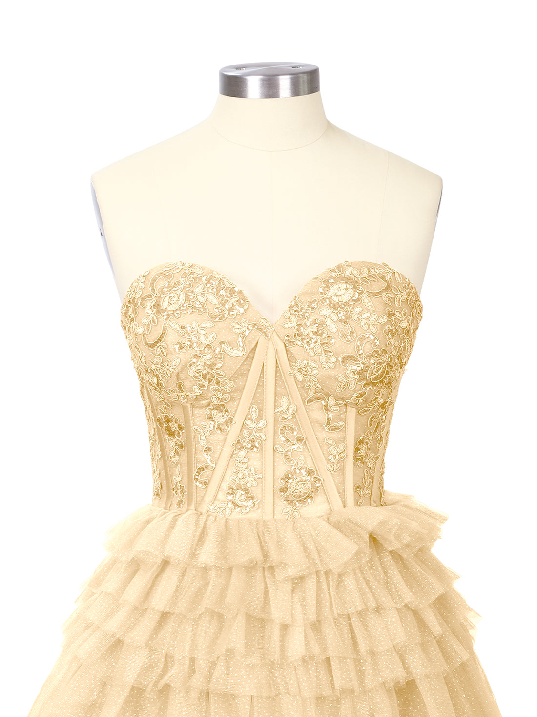 Sparkle Sweetheart Mini Gown Dress 