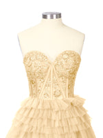 Sparkle Sweetheart Mini Gown Dress 