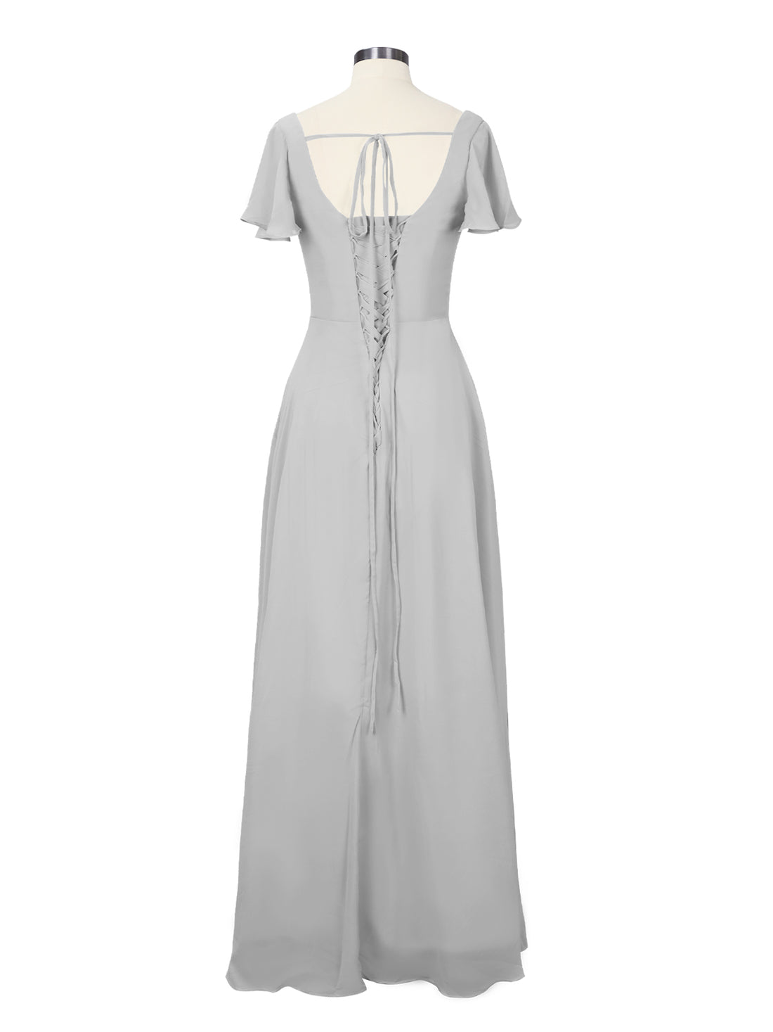 Flutter Sleeves Bridesmaid Dress 