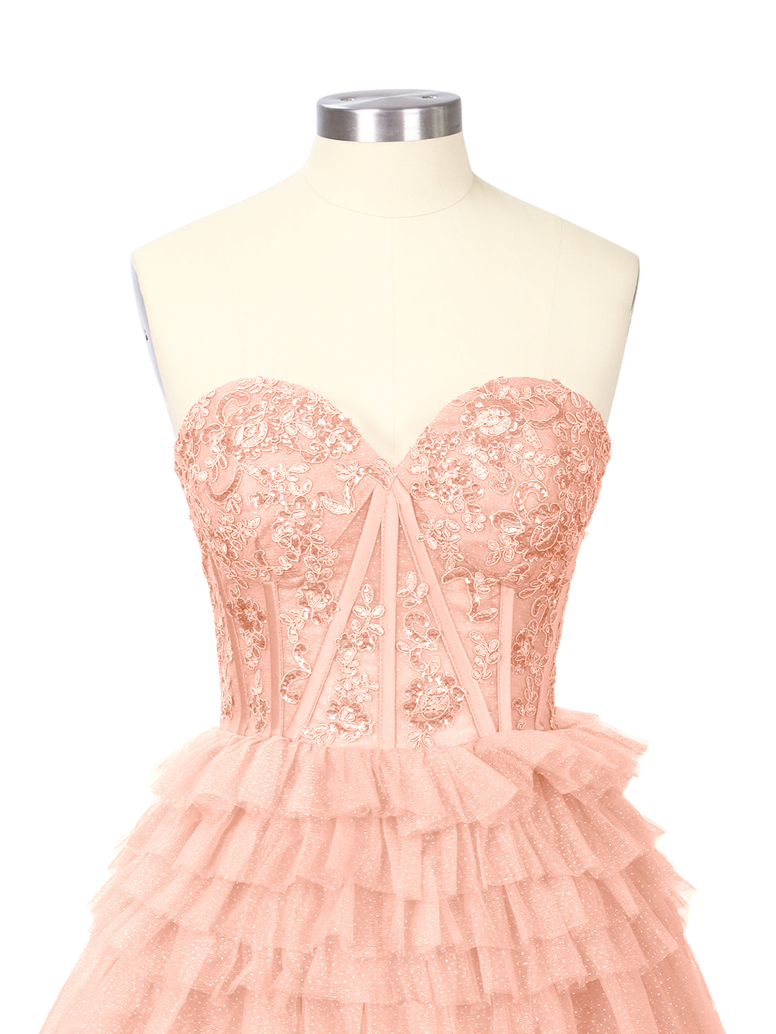 Sparkle Sweetheart Mini Gown Dress 