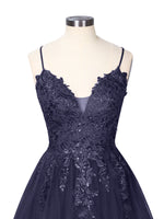Applique Soft Tulle Mini Dress 