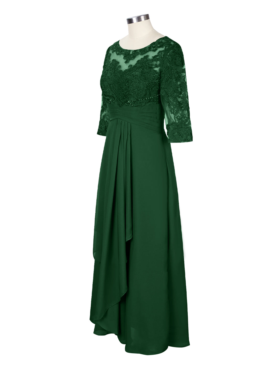 Three Quarter Sleeve Mother Dress 