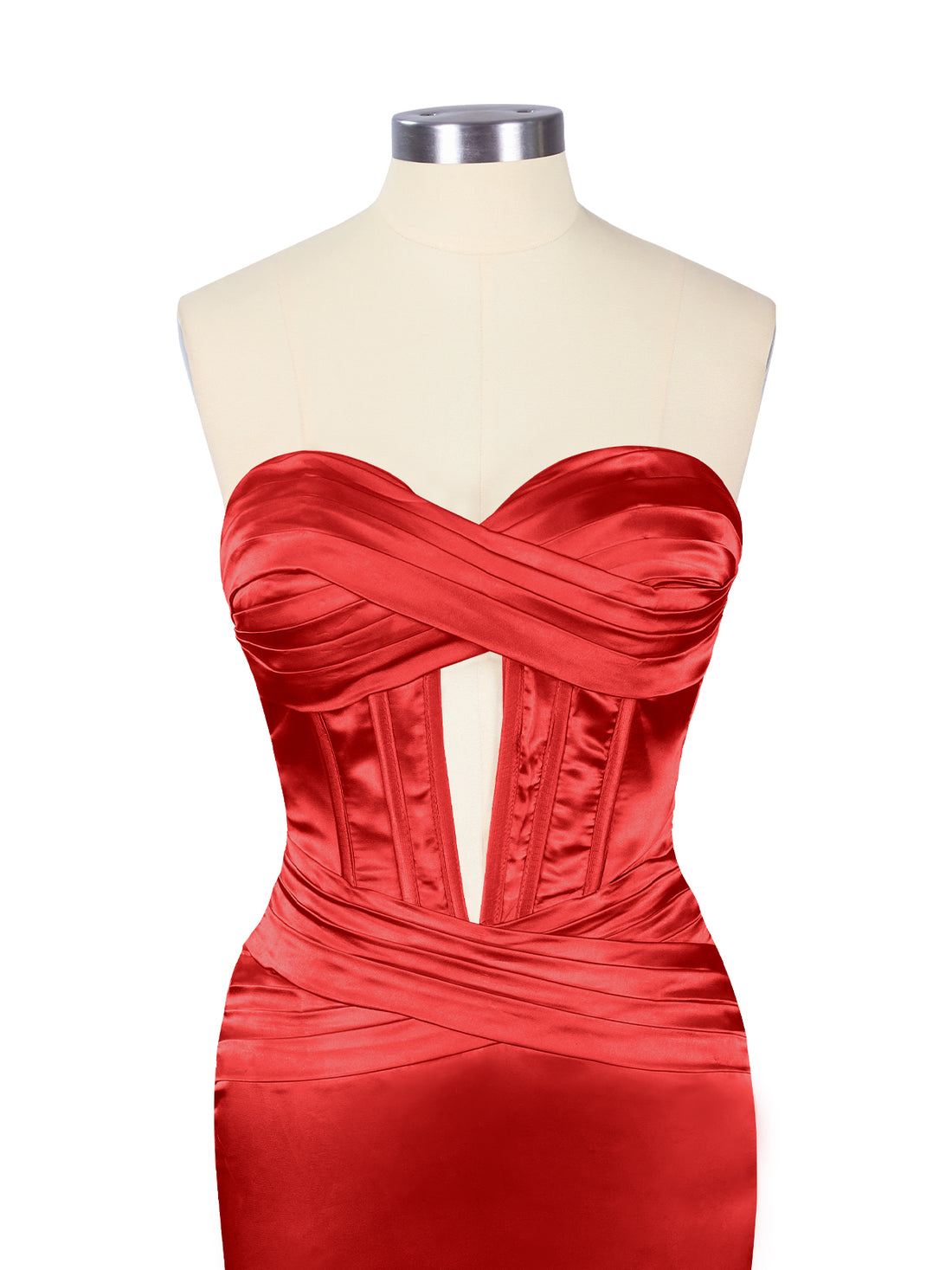 Sweetheart Corset Cutout Mini Dress 