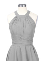 Halter Bridesmaid Dress 