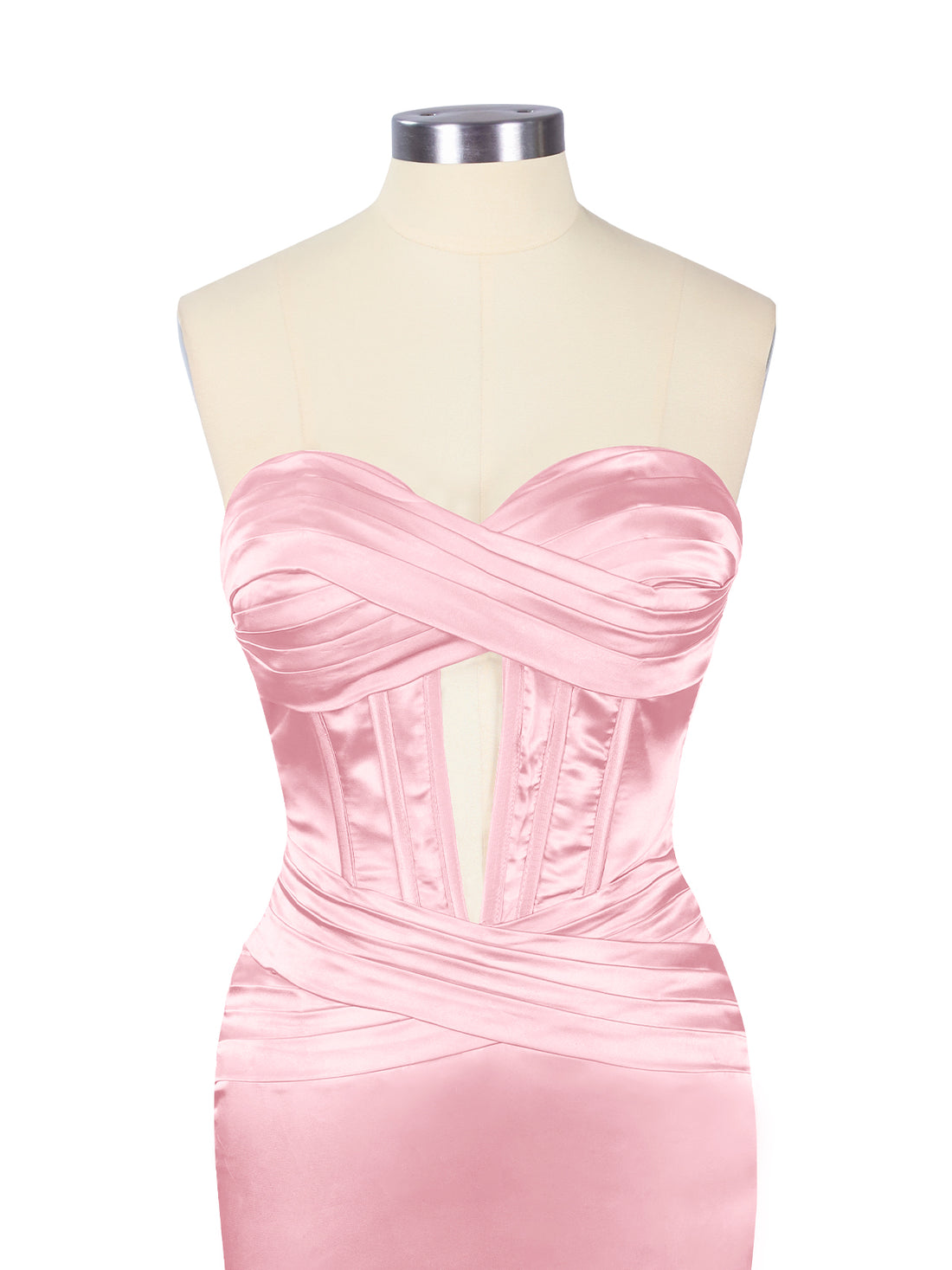 Sweetheart Corset Cutout Mini Dress 