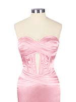 Sweetheart Corset Cutout Mini Dress 