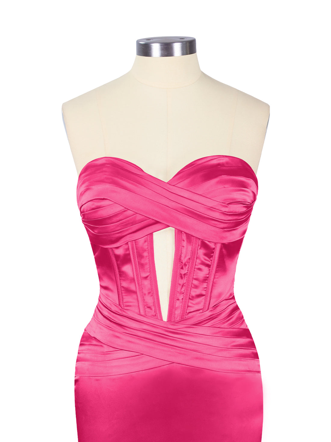 Sweetheart Corset Cutout Mini Dress 