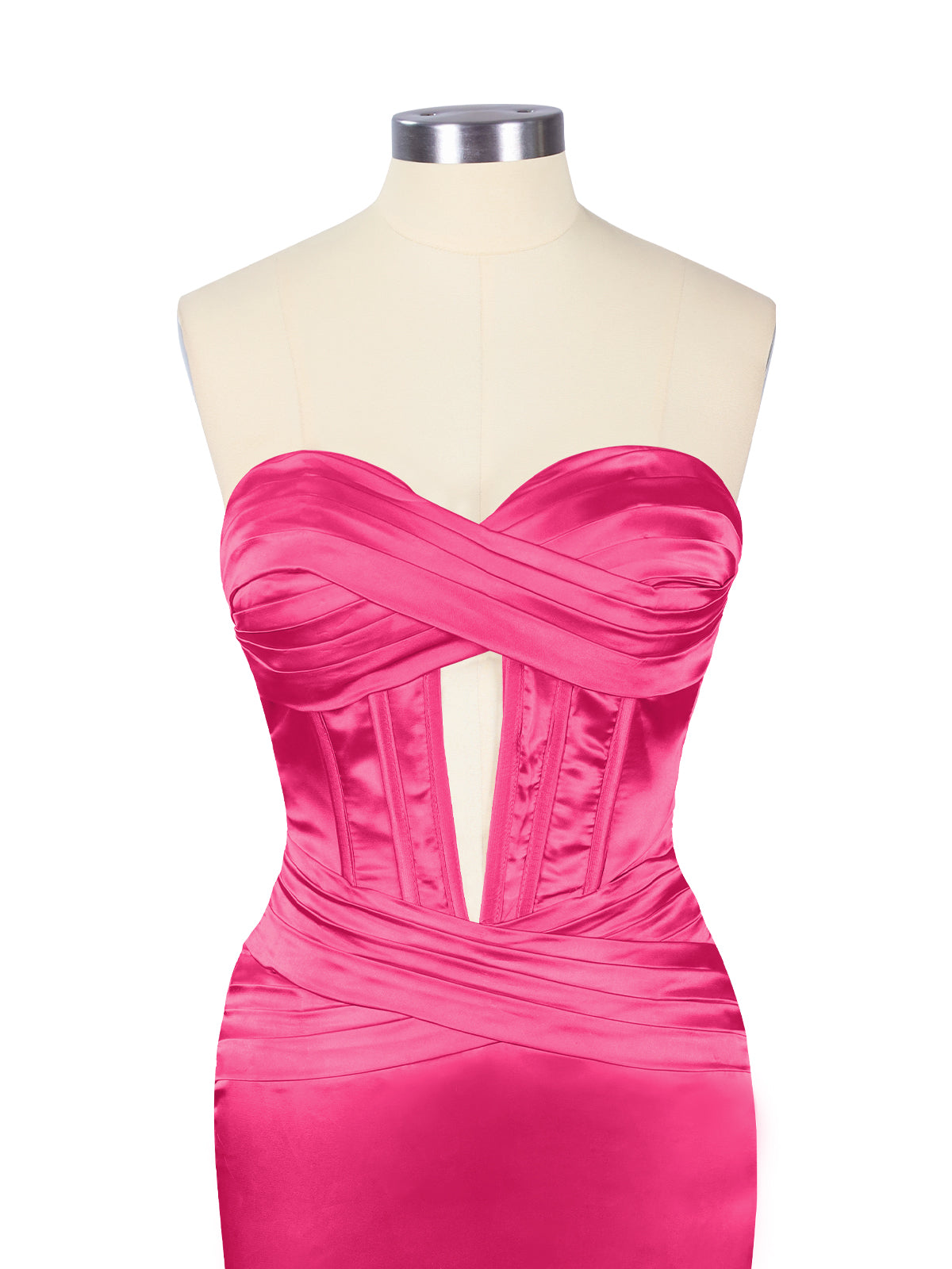 Sweetheart Corset Cutout Mini Dress 