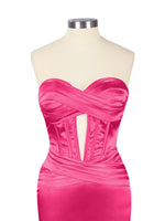 Sweetheart Corset Cutout Mini Dress 