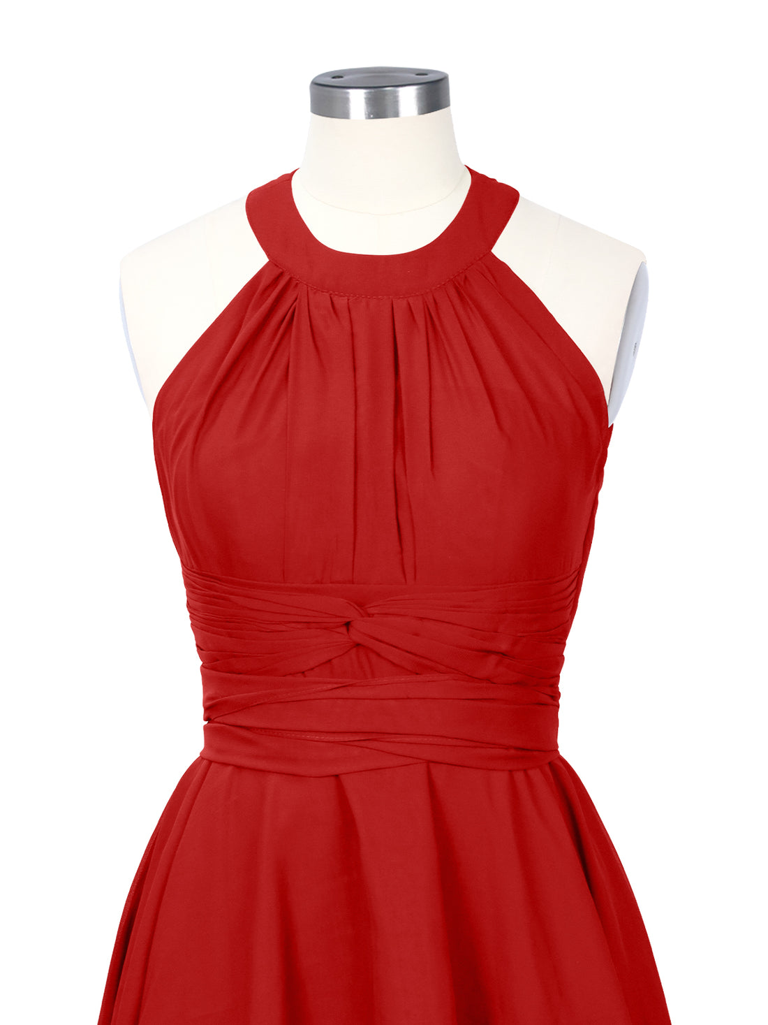 Halter Bridesmaid Dress 