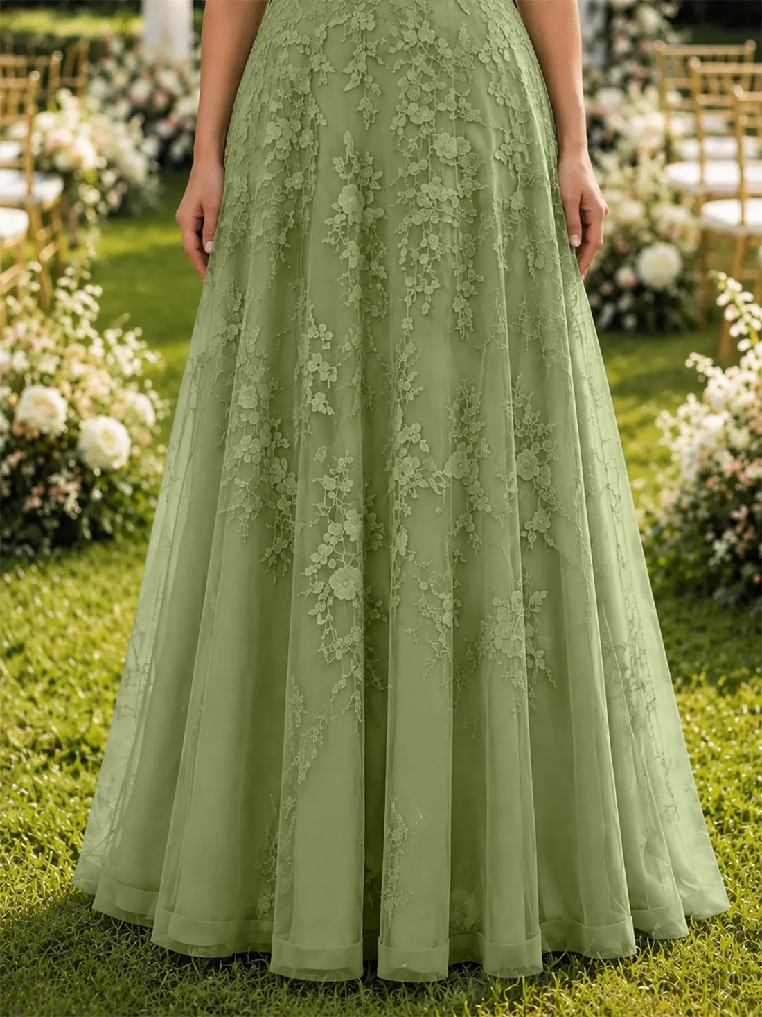 Two-Piece Lace Mother of the Bride Dress with Long Sleeves-Plus Size