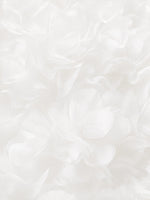 3D Floral Wedding Dress with Off-the-Shoulder Sleeves