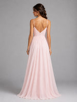 A-Line Bridesmaid Dress with Spaghetti Straps