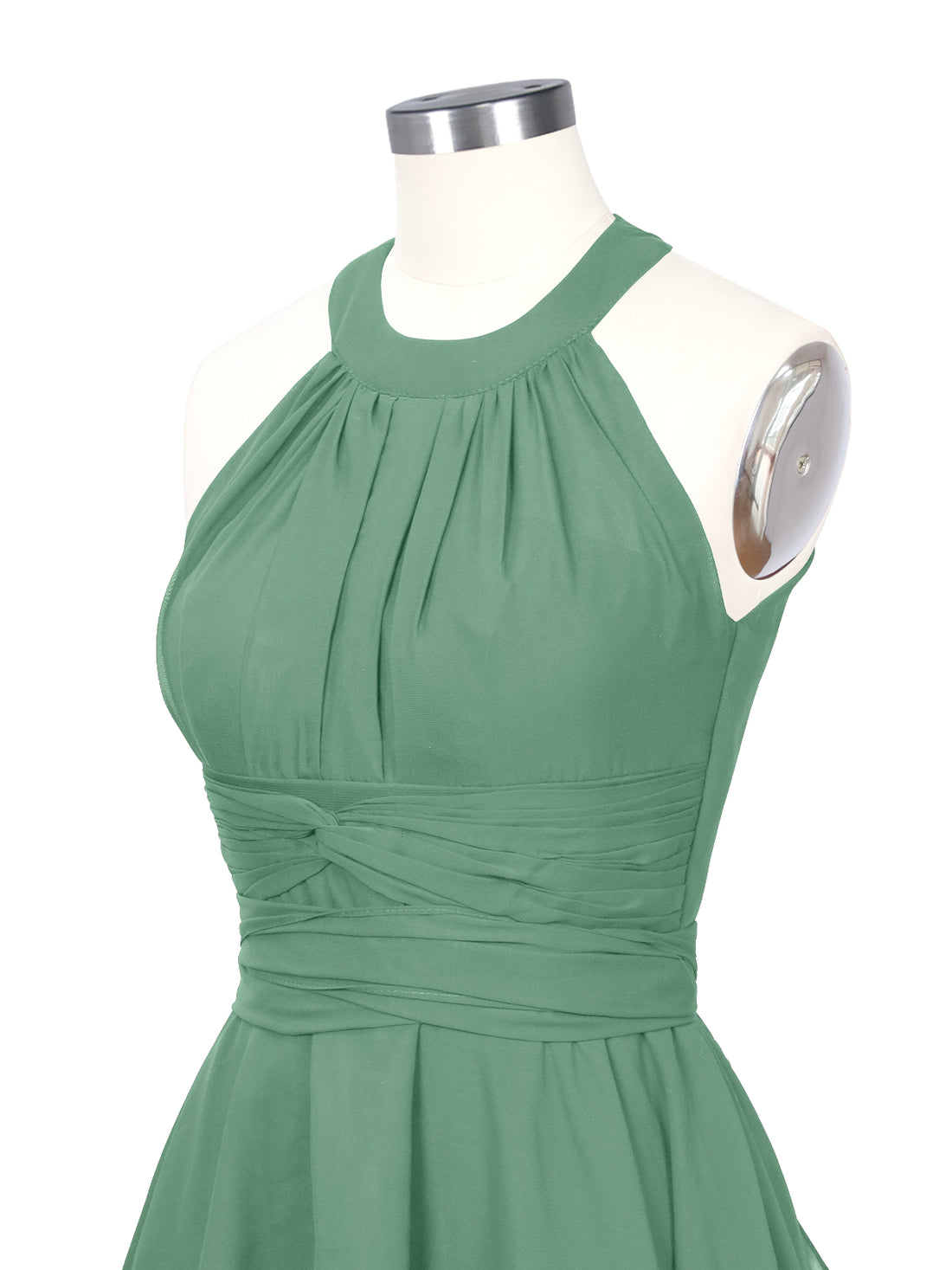 Halter Bridesmaid Dress 