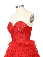 Sparkle Sweetheart Mini Gown Dress 