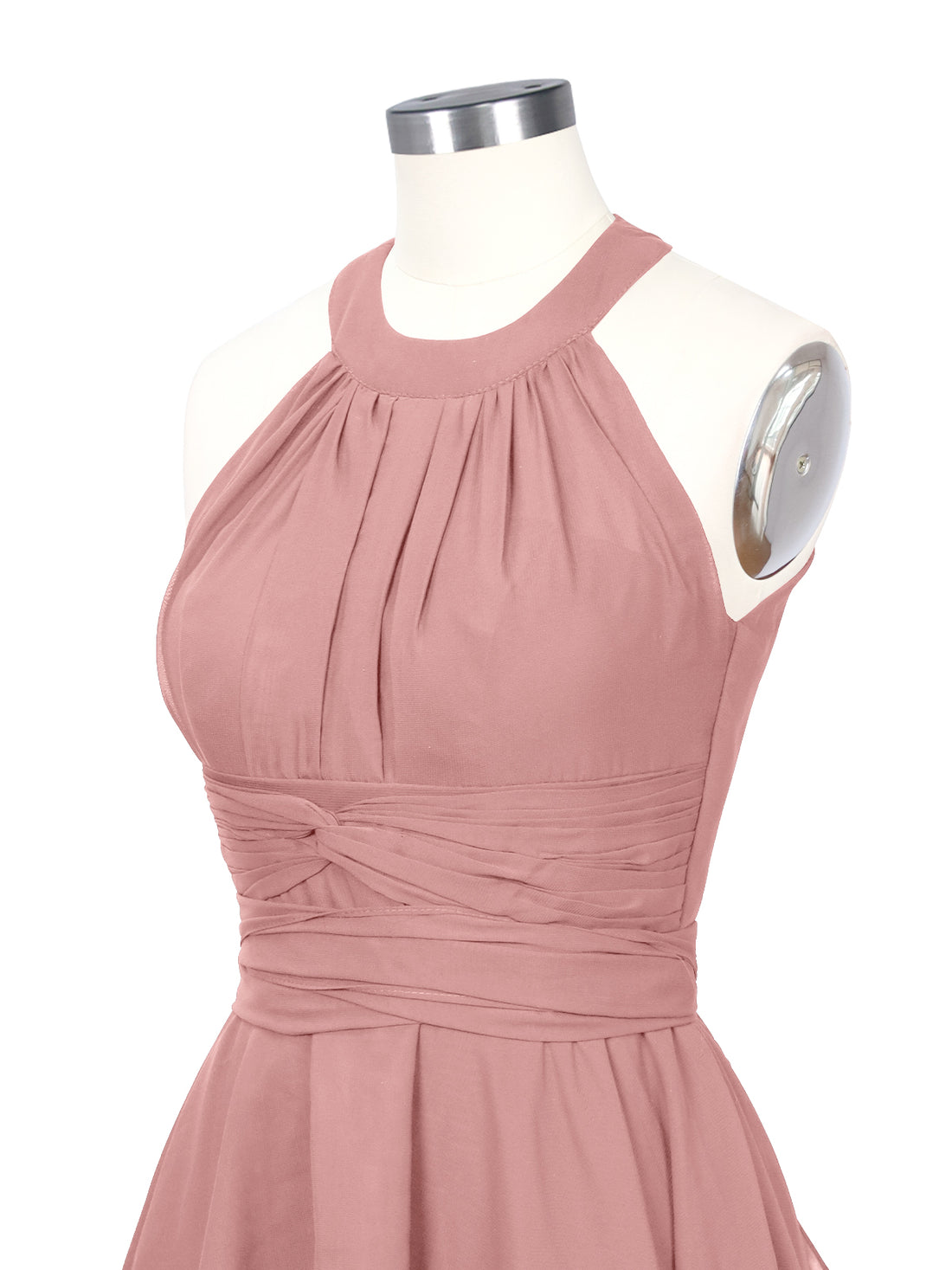 Halter Bridesmaid Dress 
