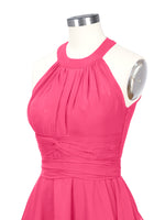 Halter Bridesmaid Dress 