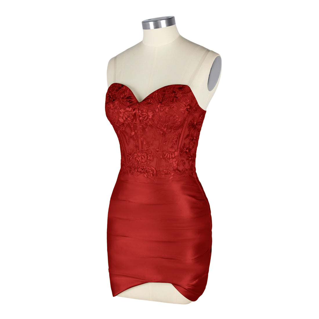 Pleated Homecoming Dress 
