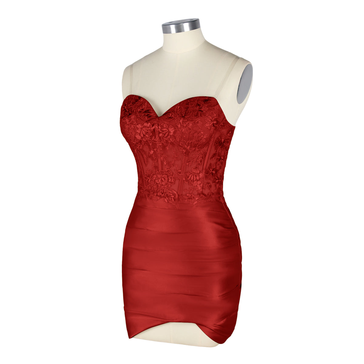 Pleated Homecoming Dress 
