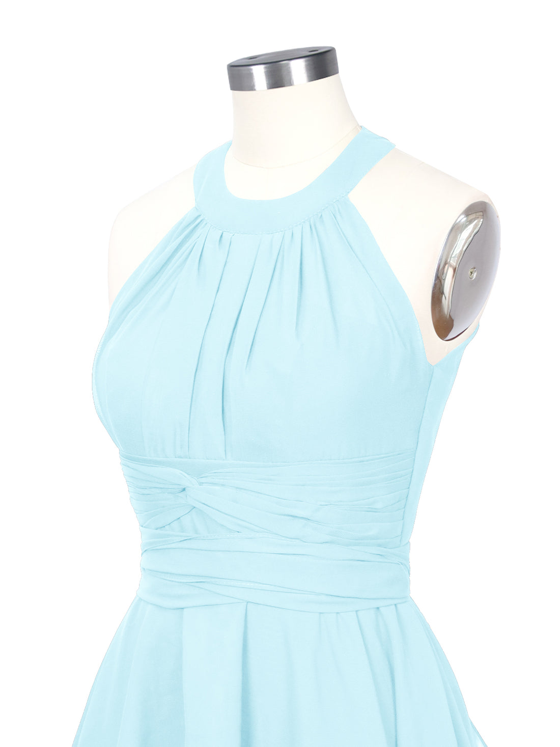 Halter Bridesmaid Dress 