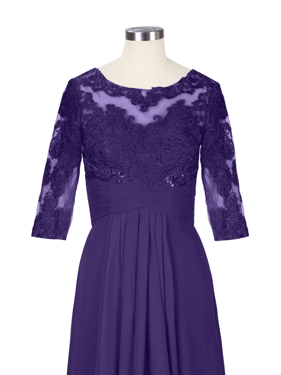 Three Quarter Sleeve Mother Dress 