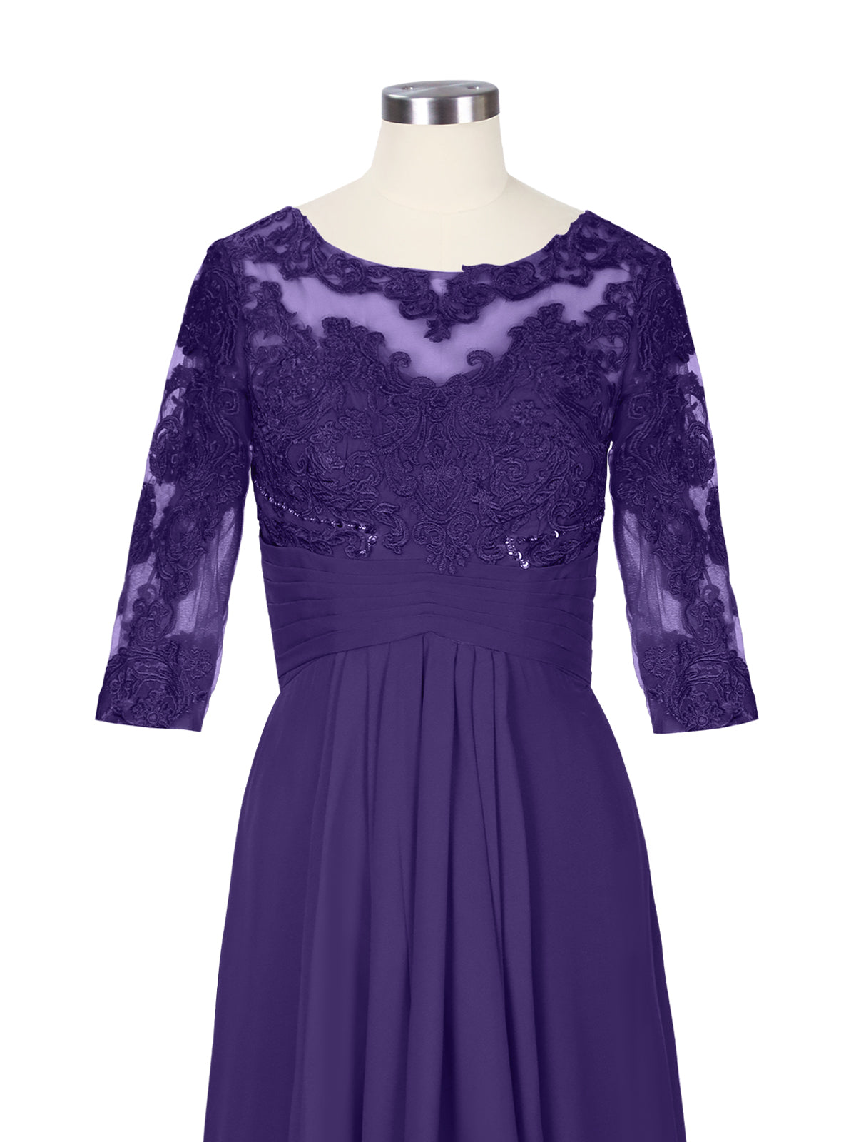 Three Quarter Sleeve Mother Dress 
