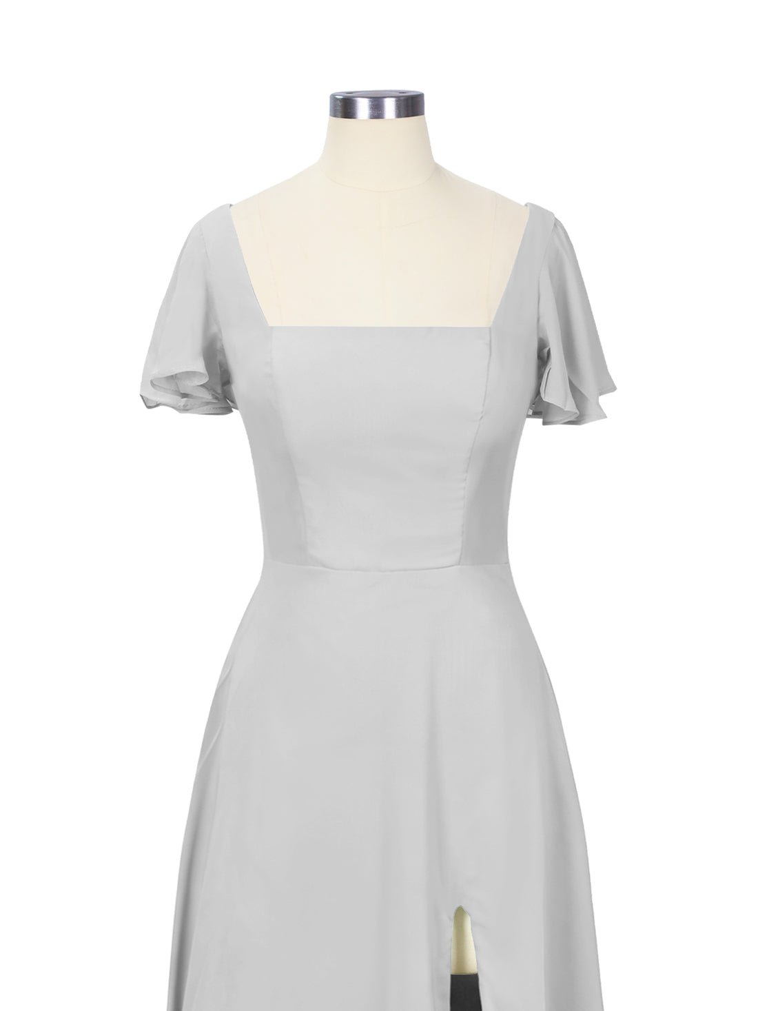Flutter Sleeves Bridesmaid Dress 