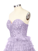 Sparkle Sweetheart Mini Gown Dress 