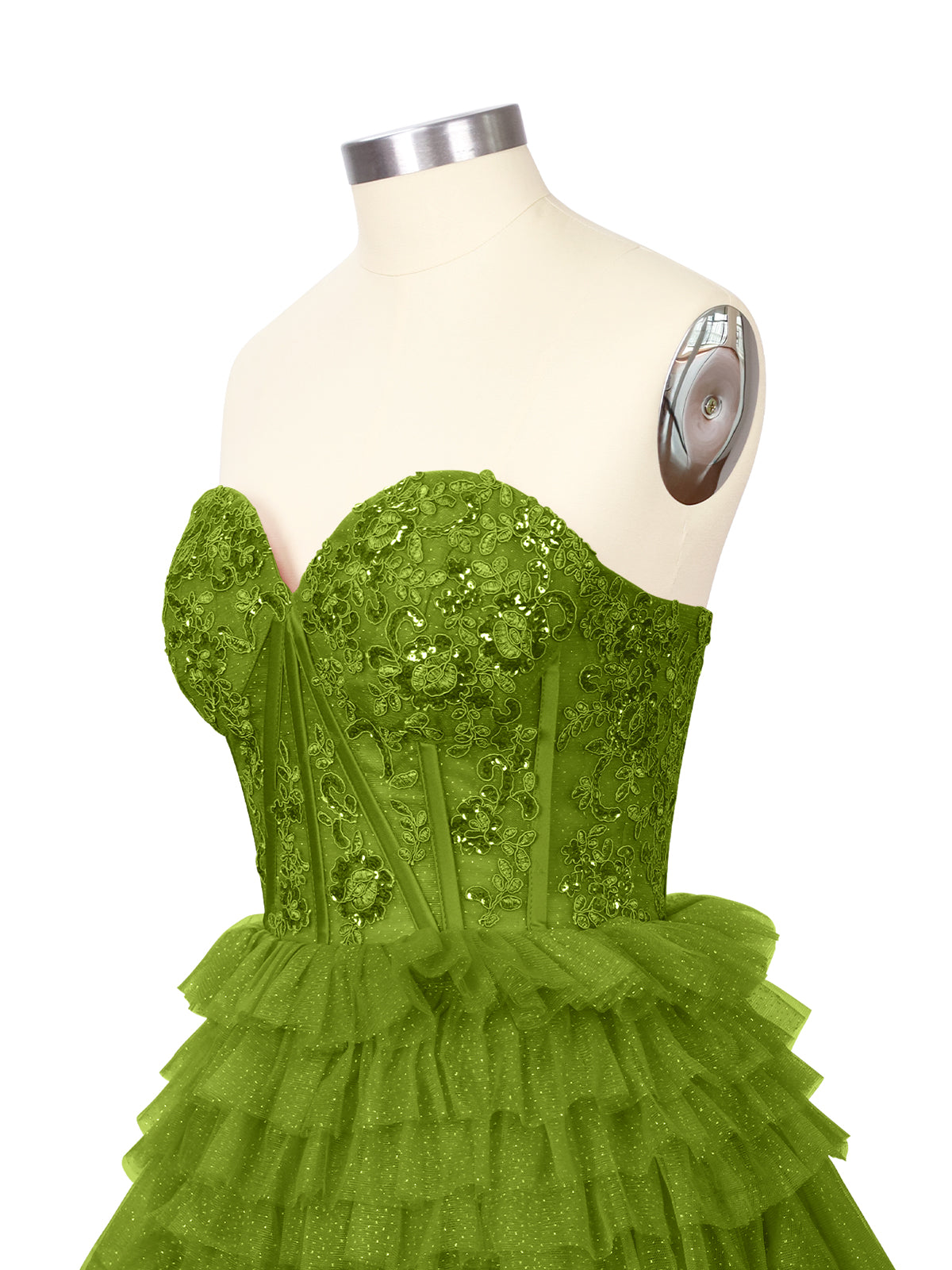 Sparkle Sweetheart Mini Gown Dress 