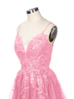 Applique Soft Tulle Mini Dress 
