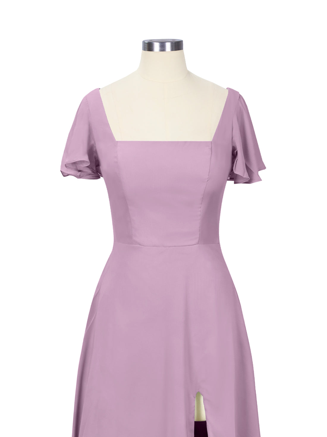 Flutter Sleeves Bridesmaid Dress 